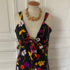 Robe Lanvin seventies fleurs TM