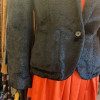 Veste Christian Aujard vintage fausse fourrure TS