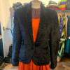 Veste Christian Aujard vintage fausse fourrure TS