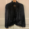 Veste Christian Aujard vintage fausse fourrure TS