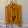 Blouse vintage soie frou frou TS