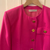 Veste Saint-Laurent vintage rose TS