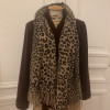 Maxi étole Sonia Rykiel leopard