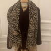 Maxi étole Sonia Rykiel leopard
