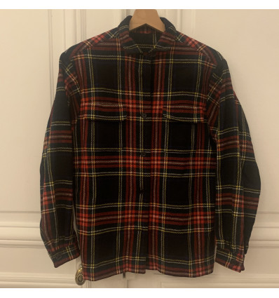 Chemise /sur-veste écossaise vintage TS