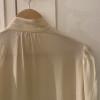 Blouse Saint-Laurent vintage lavallière TS/M