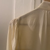 Blouse Saint-Laurent vintage lavallière TS/M