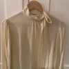 Blouse Saint-Laurent vintage lavallière TS/M