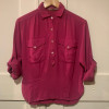 Blouse Christian Aujard vintage seventies TM