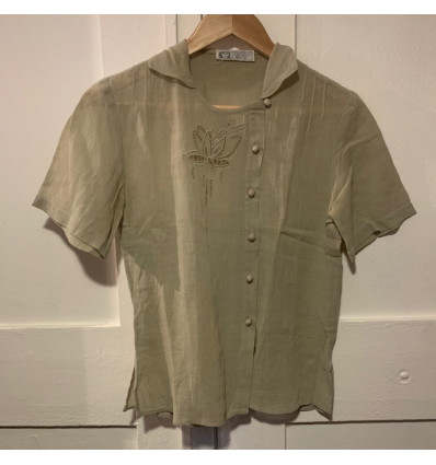 Blouse Emmanuelle Khanh vintage TS