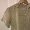 Blouse Emmanuelle Khanh vintage TS