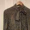 Blouse Saint-Laurent vintage lavallière T40/S/M