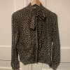 Blouse Saint-Laurent vintage lavallière T40/S/M