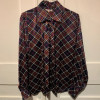 Blouse Saint-Laurent vintage soie lavalliere T40