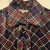 Blouse Saint-Laurent vintage soie lavalliere T40