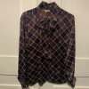 Blouse Saint-Laurent vintage soie lavalliere T40