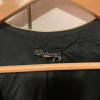 gilet sans manches velours lurex or