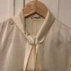 Blouse Saint-Laurent vintage lavallière T40/S