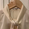 Blouse Saint-Laurent vintage lavallière T40/S