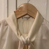 Blouse Saint-Laurent vintage lavallière T40/S