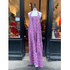 Robe vintage Laura Ashley dos nu