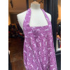 Robe vintage Laura Ashley dos nu