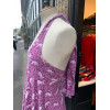 Robe vintage Laura Ashley dos nu