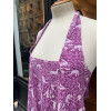 Robe vintage Laura Ashley dos nu