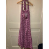 Robe vintage Laura Ashley dos nu