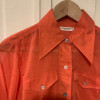 Blouse Saint-Laurent vintage saumon TS/M