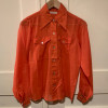 Blouse Saint-Laurent vintage saumon TS/M