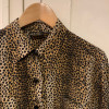 Blouse soie Yvan & Marzia vintage léopard