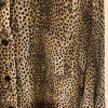 Blouse soie Yvan & Marzia vintage léopard