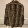 Blouse soie Yvan & Marzia vintage léopard