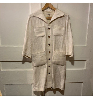 Robe manteau Yves Saint-Laurent vintage T38