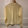 Blouse Emmanuelle Khanh vintage TS/M jaune