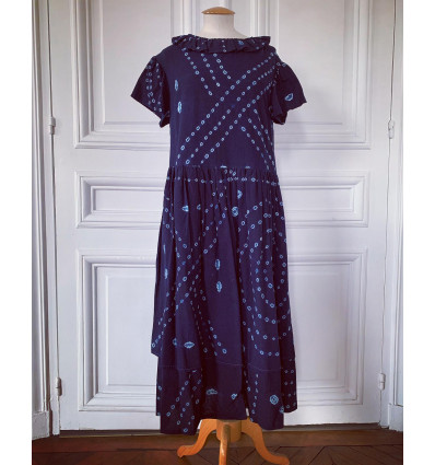 Robe bohème ikat