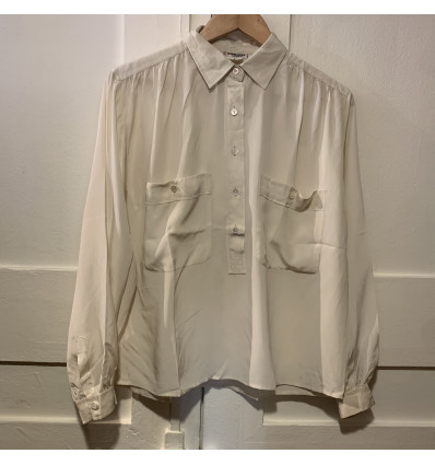 Blouse Saint-Laurent vintage soie T2