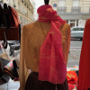 Echarpe longue Courreges vintage soie