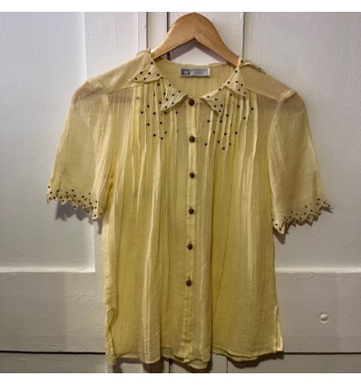 Blouse Emmanuelle Khanh vintage