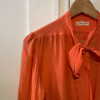 Blouse Jean Halm soie vintage