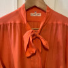 Blouse Jean Halm soie vintage