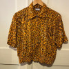 Blouse leopard Betty Barclay vintage TM