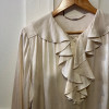 Blouse Celine vintage frou frou TL