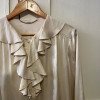 Blouse Celine vintage frou frou TL