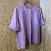 Blouse Celine vintage lin T40 pastel