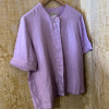 Blouse Celine vintage lin T40 pastel