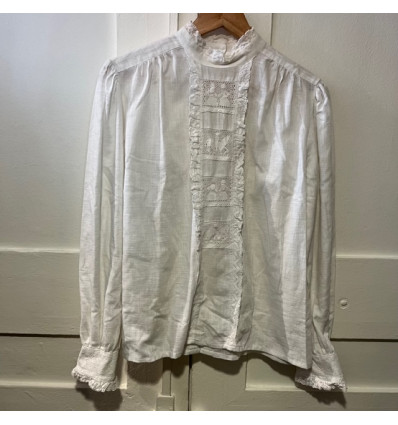 Blouse retro frou-frou TM/L