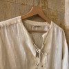 Tunique lin vintage Yves Saint-Laurent lin TM/L