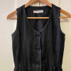 Robe Saint-Laurent vintage lin T36